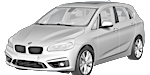 BMW F45 U0964 Fault Code